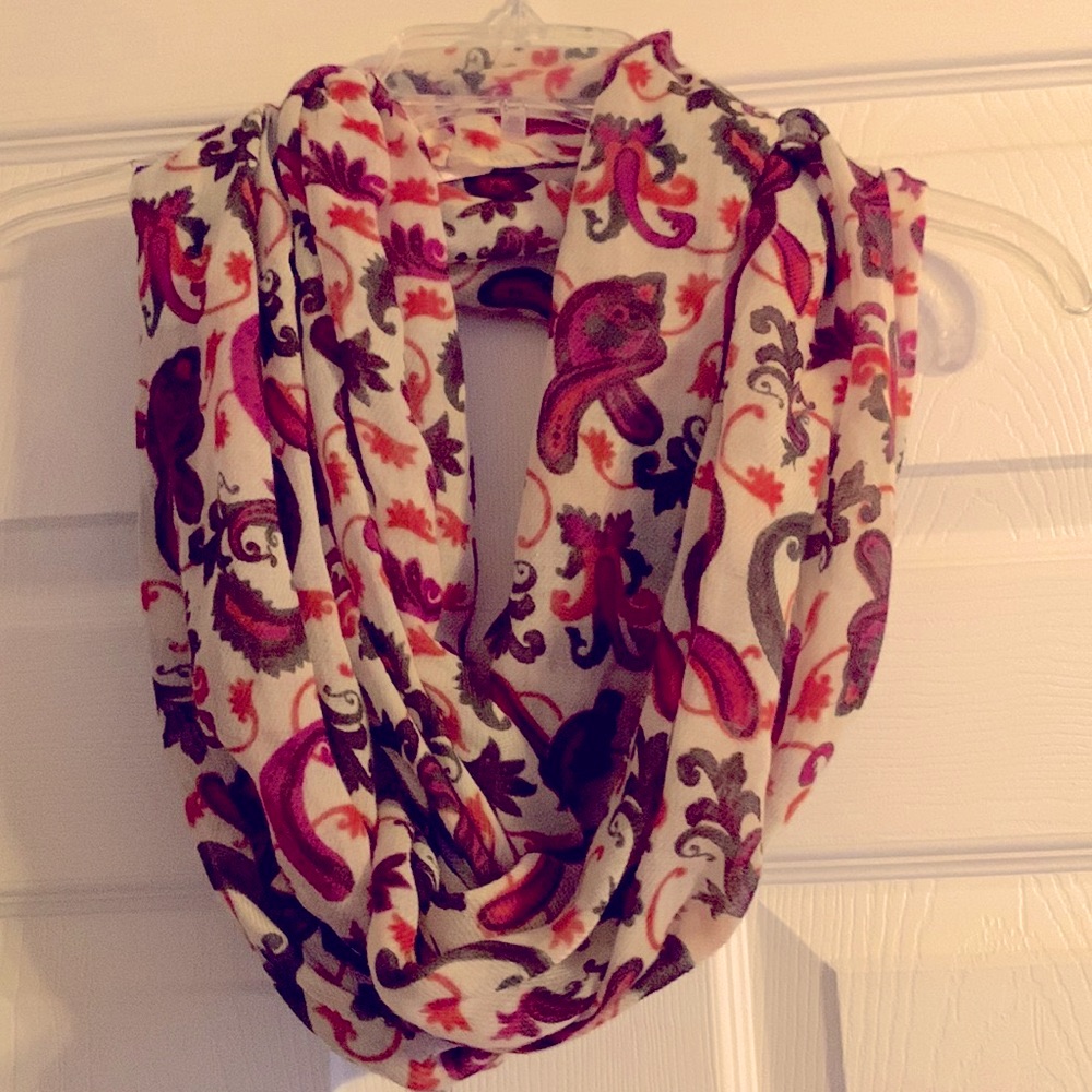 *Multi Colored Infinity Scarf